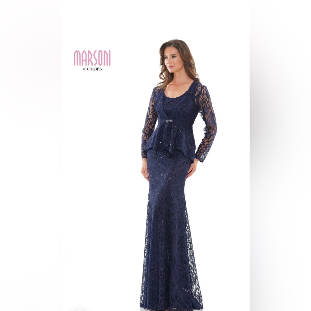 Marsoni by Colors -M301 Fit And Flare Dress With Jacket